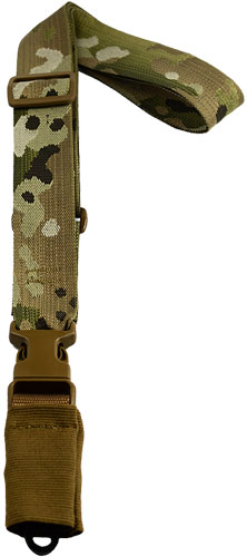TAC SHIELD SLING SINGLE POINT – CQB TACTICAL HK HOOK MULTICAM