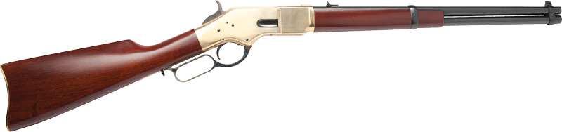 CIMARRON 1866 YELLOWBOY 22LR – 19″ BRASS/BLUED WALNUT