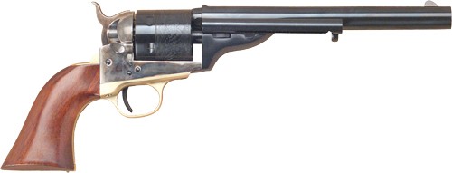 CIMARRON 1872 OPEN TOP NAVY – 44SPL 7.5″ FS CC/BLUED WALNUT