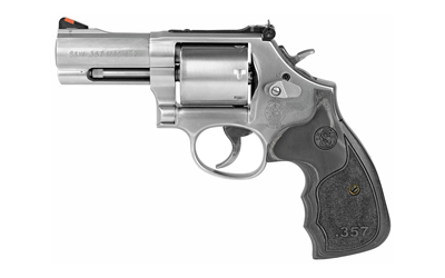 S&W 686 PLUS DLX 357 3″ STS 7RD WD