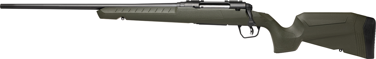 Savage Arms 32077 Axis 2 350 Legend 4+1 18″ Matte Black Sporter Barrel, Matte Black Drilled & Tapped Steel Receiver, Fixed Green Synthetic Stock, Left Hand