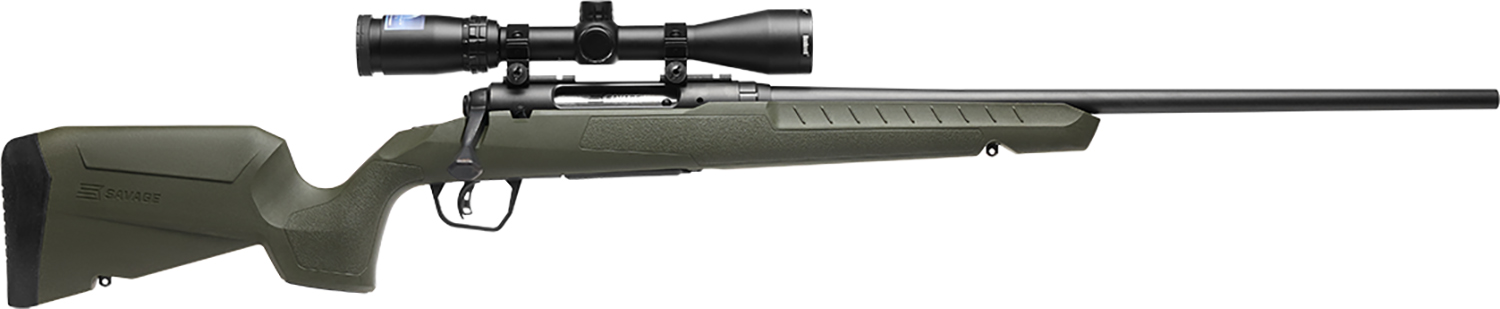 Savage Arms  Axis 2 XP Combo Green Compact 243 Win 4+1 20″ Right Hand