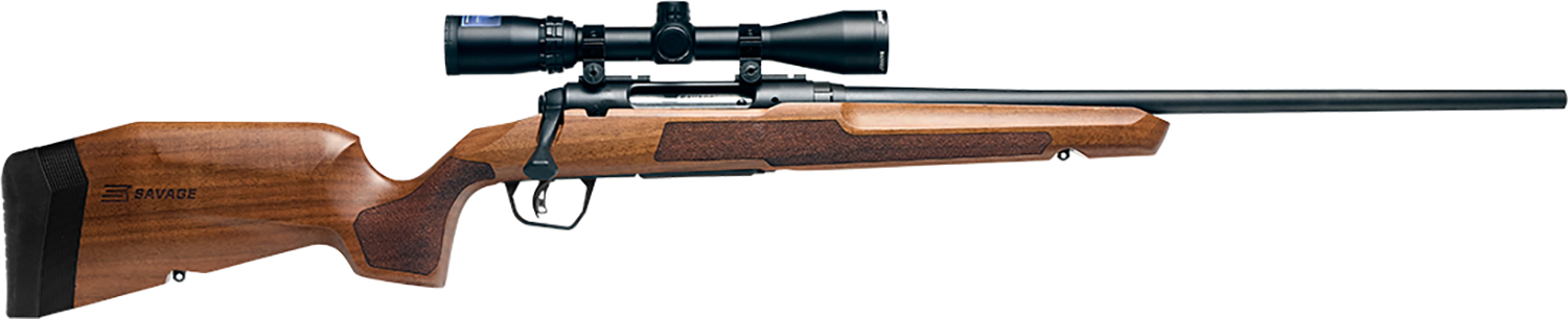 Savage Arms 32263 Axis 2 XP Combo 350 Legend 4+1 18″ Matte Black Sporter Barrel & Drilled & Tapped Carbon Steel Receiver, Ergonomic Hardwood Stock, Right Hand, Boresighted 3-9x40mm Scope