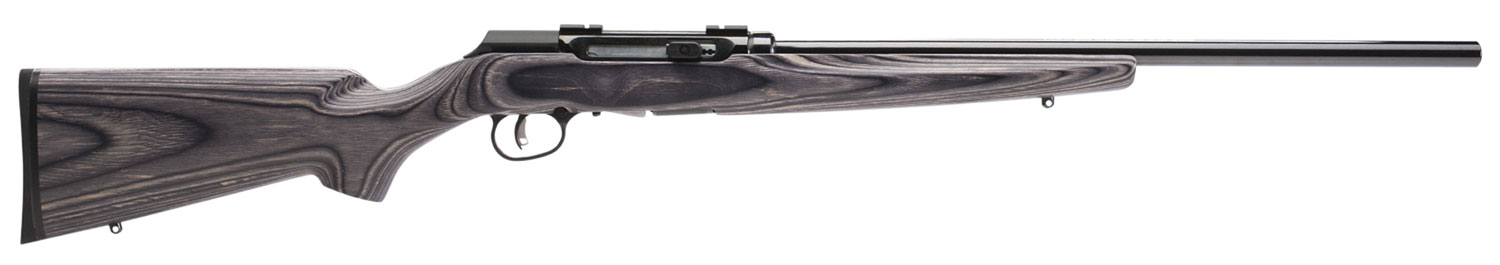 Savage Arms 47006 A17 Target Sporter Full Size 17 HMR 10+1 22″ High Luster Heavy Target Barrel, High Luster Drilled & Tapped Carbon Steel Receiver, Satin Gray Fixed Laminate Stock, Right Hand