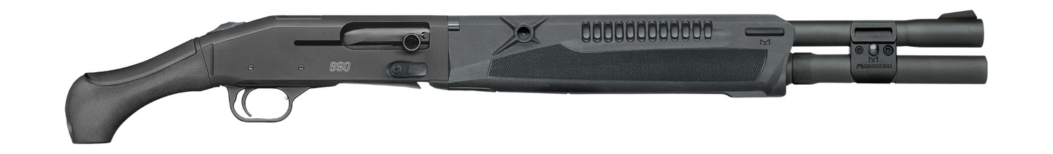 Mossberg 83013 990 Aftershock SPX Semi-Auto 3″ 7+1 18.50″ Matte Black Integrated Heat Shield Barrel & Drilled & Tapped Receiver, Black Polymer Grip