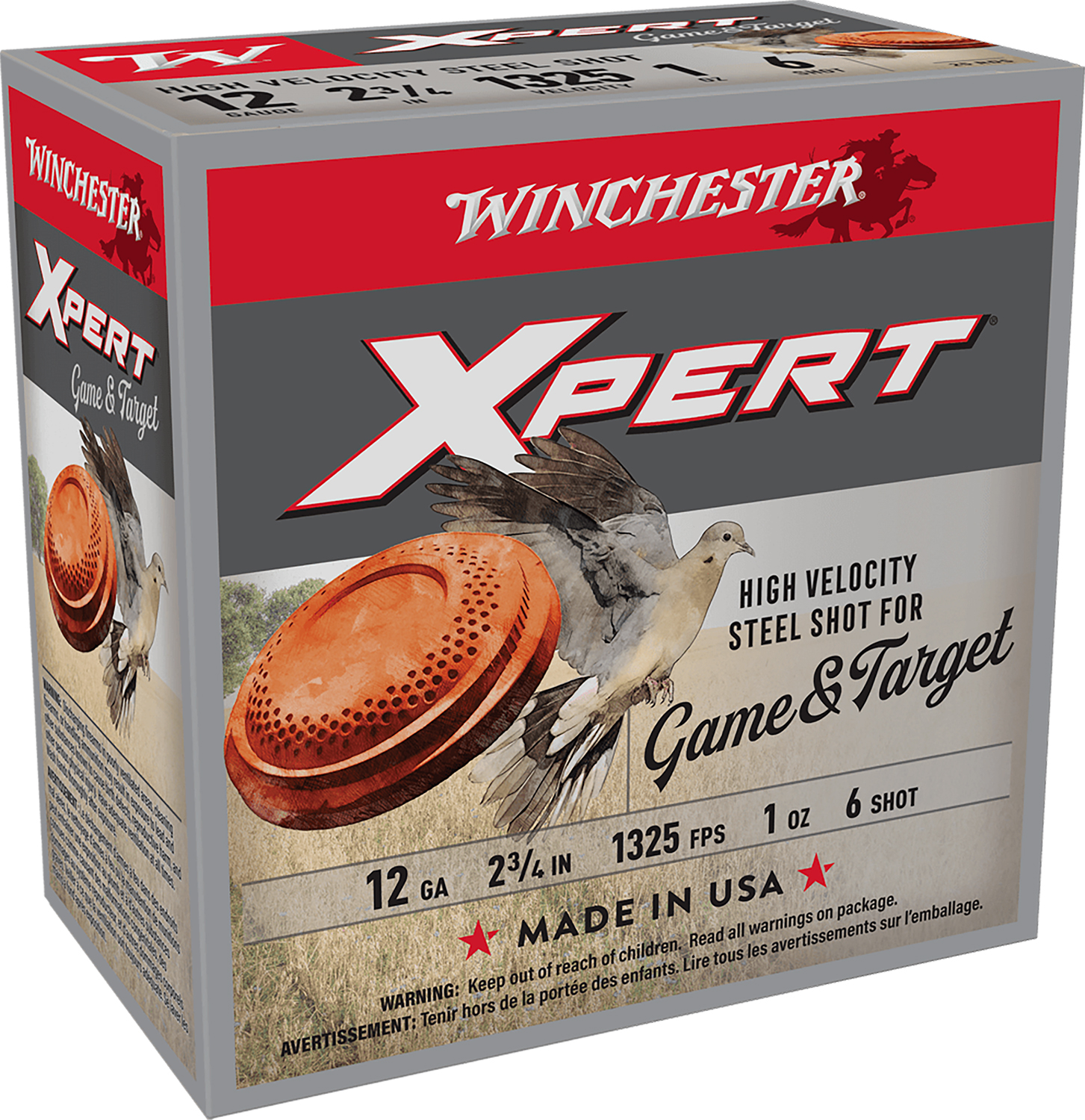 Winchester Ammo WE12GT6 Super X Xpert High Velocity 12Gauge 2.75″ 1oz 6Shot 25 Per Box/10 Case