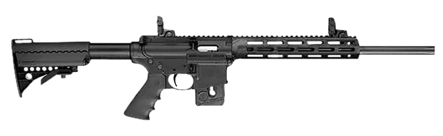 Smith & Wesson 10206 M&P15 Sport *CA/CO Complaint 22 LR 10+1 16.50″ Matte Black Steel Barrel & Picatinny Rail Aluminum Receiver, 10″ Magpul M-LOK Handguard, 6 Position CAR Black Synthetic Stock, Black