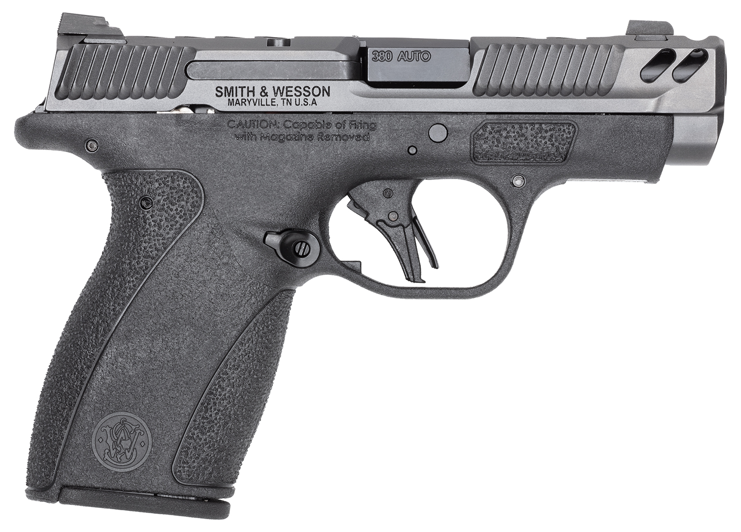 S&W BODYGRD 2.0 PC 14416 380 3.1 10/12R GRY/BLK