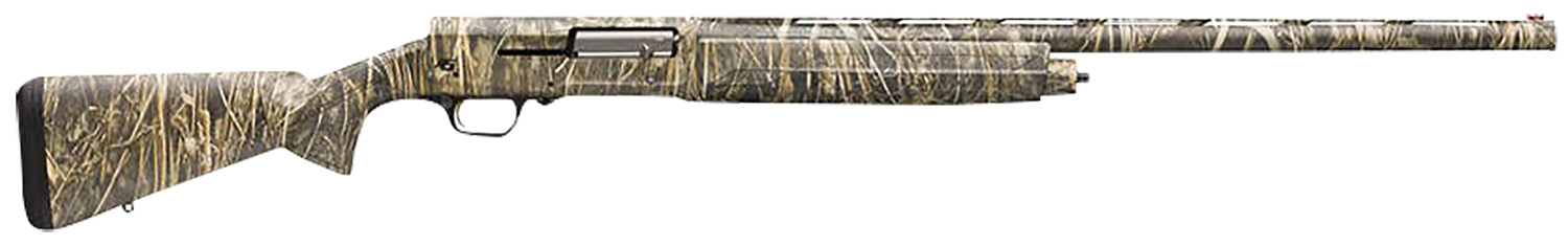 Browning 0119122004 A5 12 Gauge 28″ Barrel 3.5″ 4+1, Full Coverage Realtree Max-7, Textured Synthetic Stock With Close Radius Pistol Grip