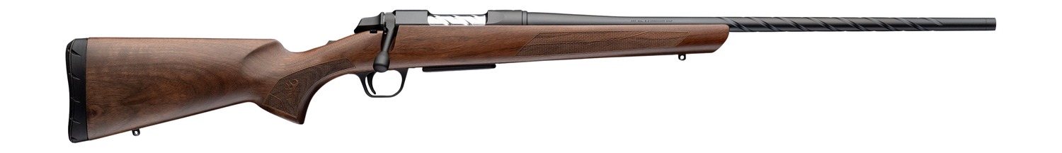 Browning 035852224 AB3 Pro Hunter Full Size 270 Win 4+1 22″ Blued Spiral Fluted Threaded Barrel, Blued Steel Drilled & Tapped Receiver, Satin Walnut Fixed Stock