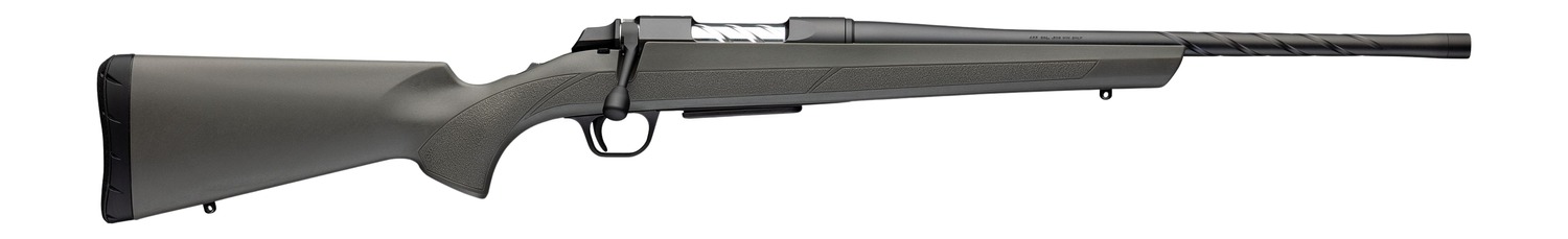 Browning 035845282 AB3 Pro SPR Full Size 6.5 Creedmoor 4+1 18″ Matte Blued Spiral Fluted Threaded Barrel, Matte Blued Drilled & Tapped Receiver, Gray/Green Fixed Synthetic Stock