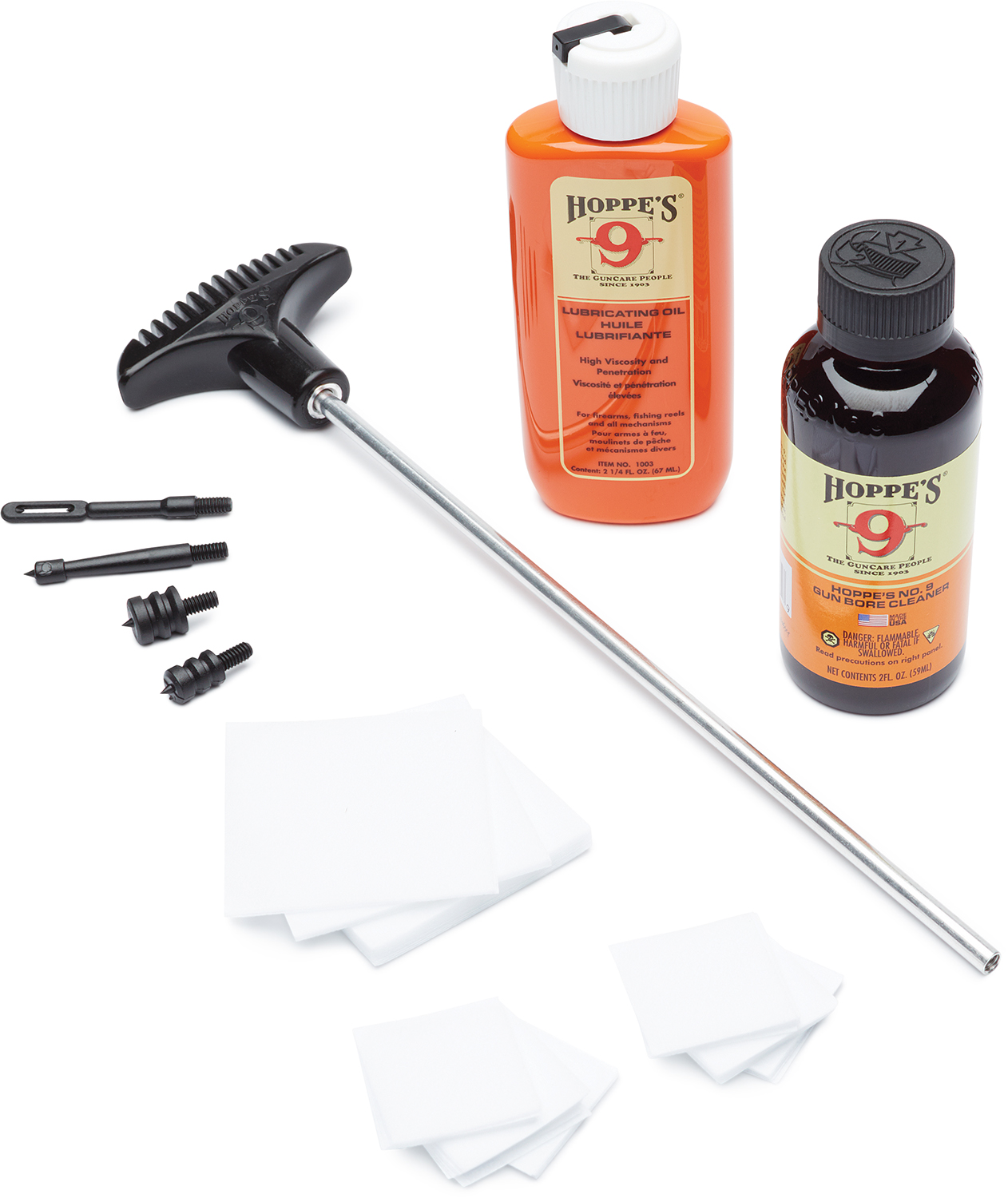 Hoppe’s PCO22B Pistol Cleaning Kit 22 Cal Pistol (Clam Pack)