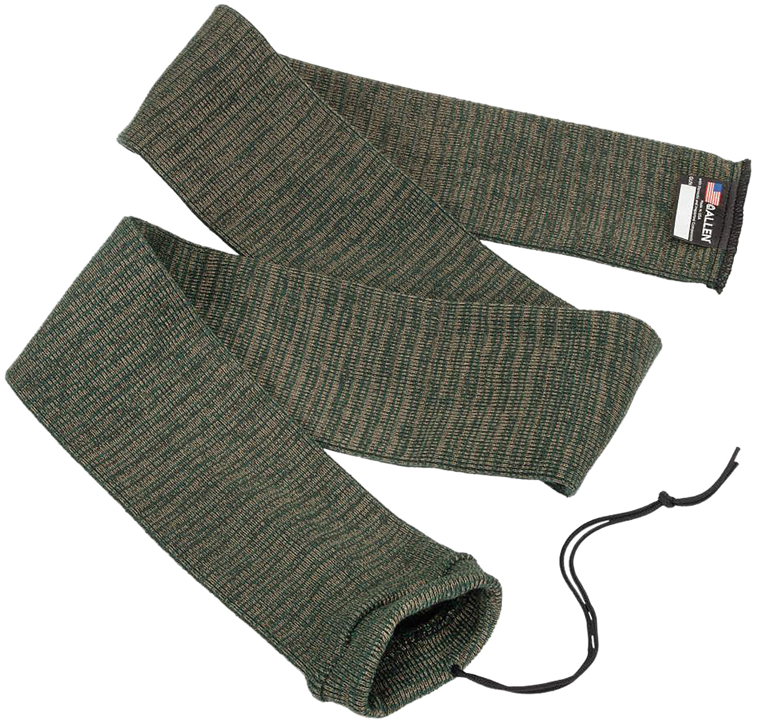 Allen 133 Gun Sock 52″ Rifle/Shotgun Heather Green Silicone-Treated Knit