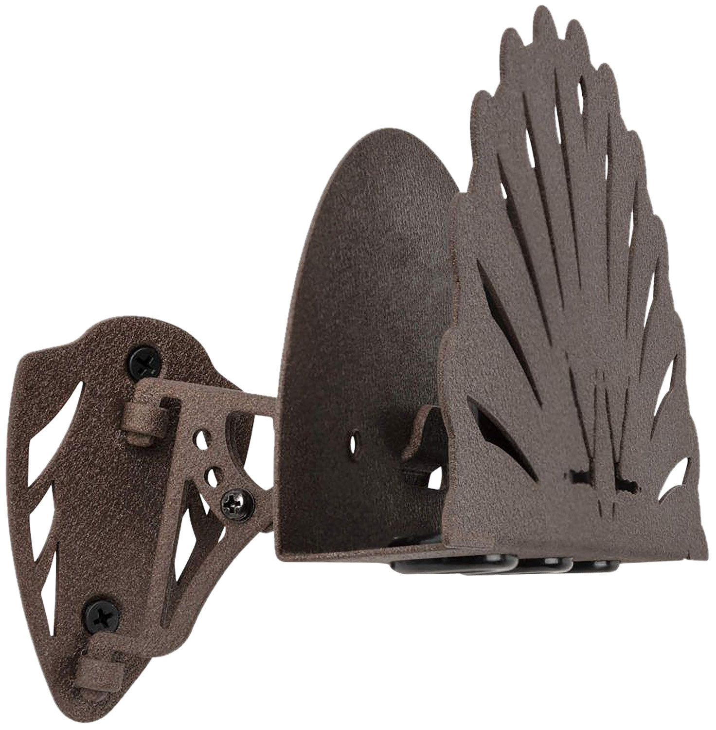 Allen 7238 EZ Mount Turkey Fan Display Wall Mount Turkey Brown Steel Includes Mounting Hardware