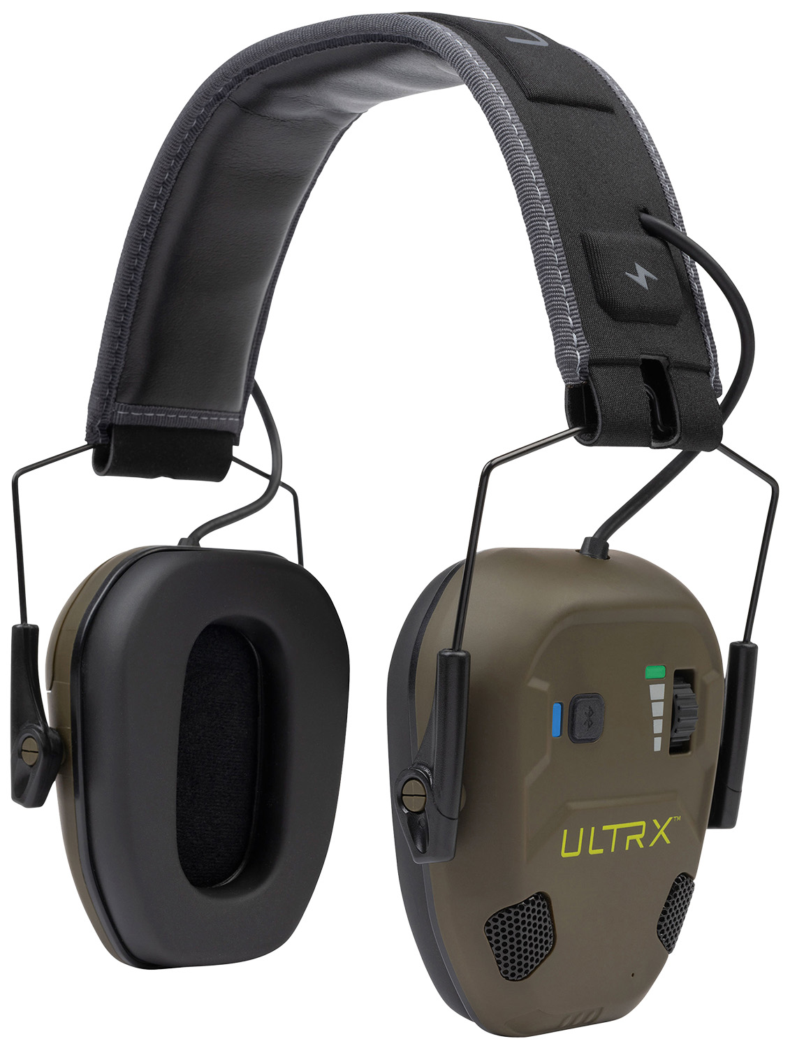 Allen 4170 Bionic Fuse Earmuff Over the Head Flat Dark Earth Bluetooth Enabled