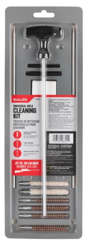 Allen 70730 Universal Cleaning Kit 22-30Cal Rifle