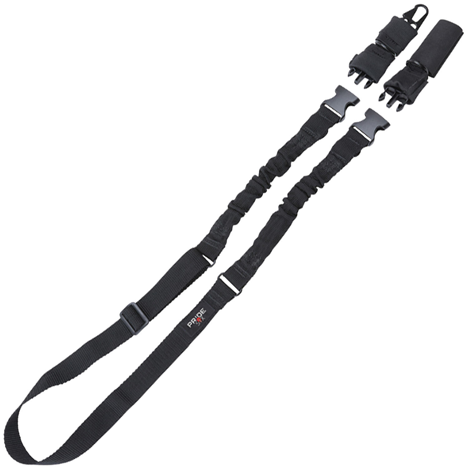 Tac Six 8911 Citadel Single & Double Point Sling Black Webbing 50″ OAL Single to Two Point MSR