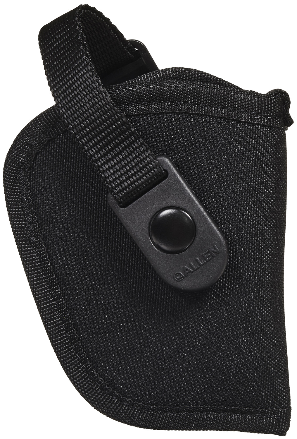 Allen 44809 Cortez  OWB, Size 09 Black Polyester, Fits Small Frame 5rd Revolver w/Hammer Spur, Belt Loop Mount Right Hand