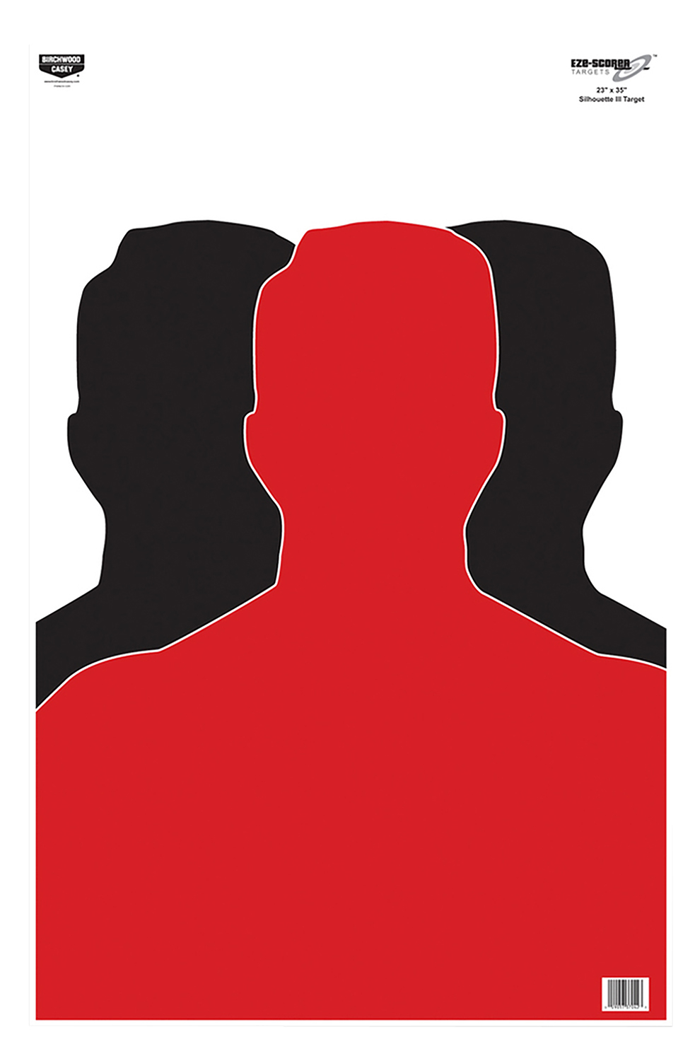 Birchwood Casey 37042 EZE-Scorer Silhouette Paper Target 23″ x 35″ 100 Per Pkg