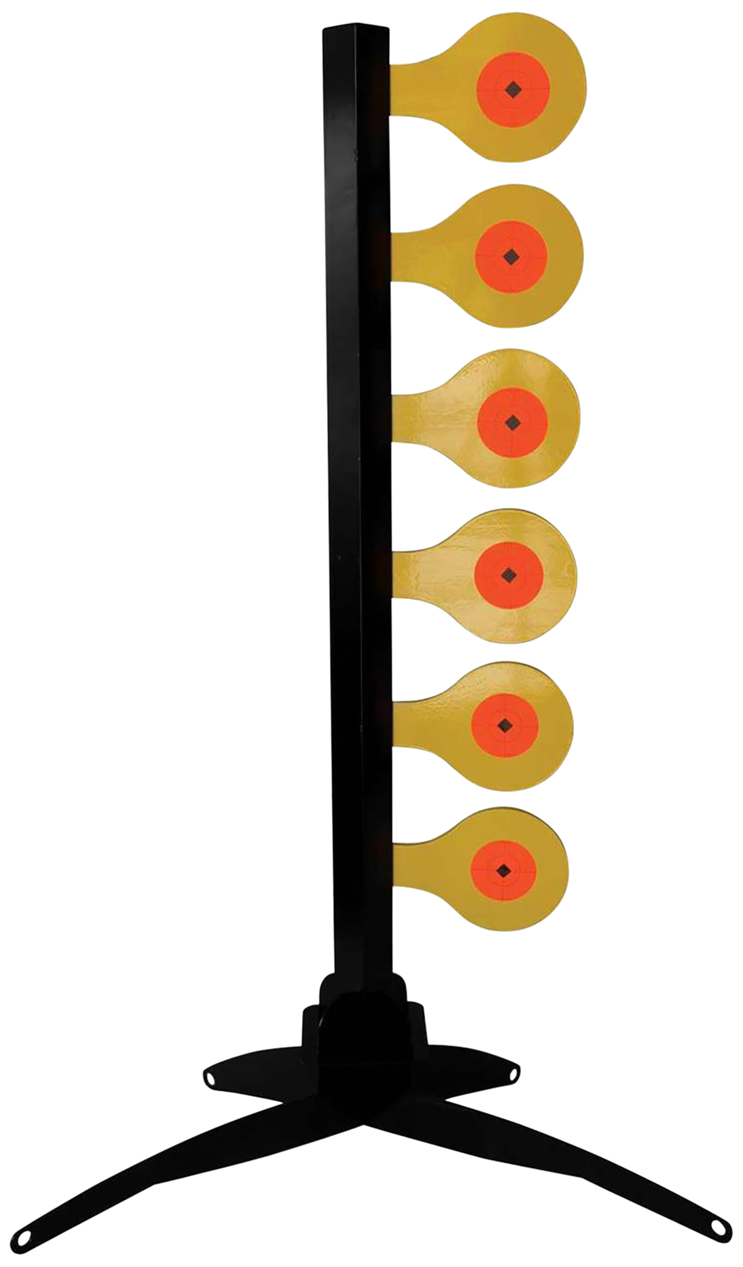 Birchwood Casey 47430 World of Targets Handgun Dueling Tree Circle w/Diamond Center Steel Target 48.50″ H x 28.50″ W x 23″ D