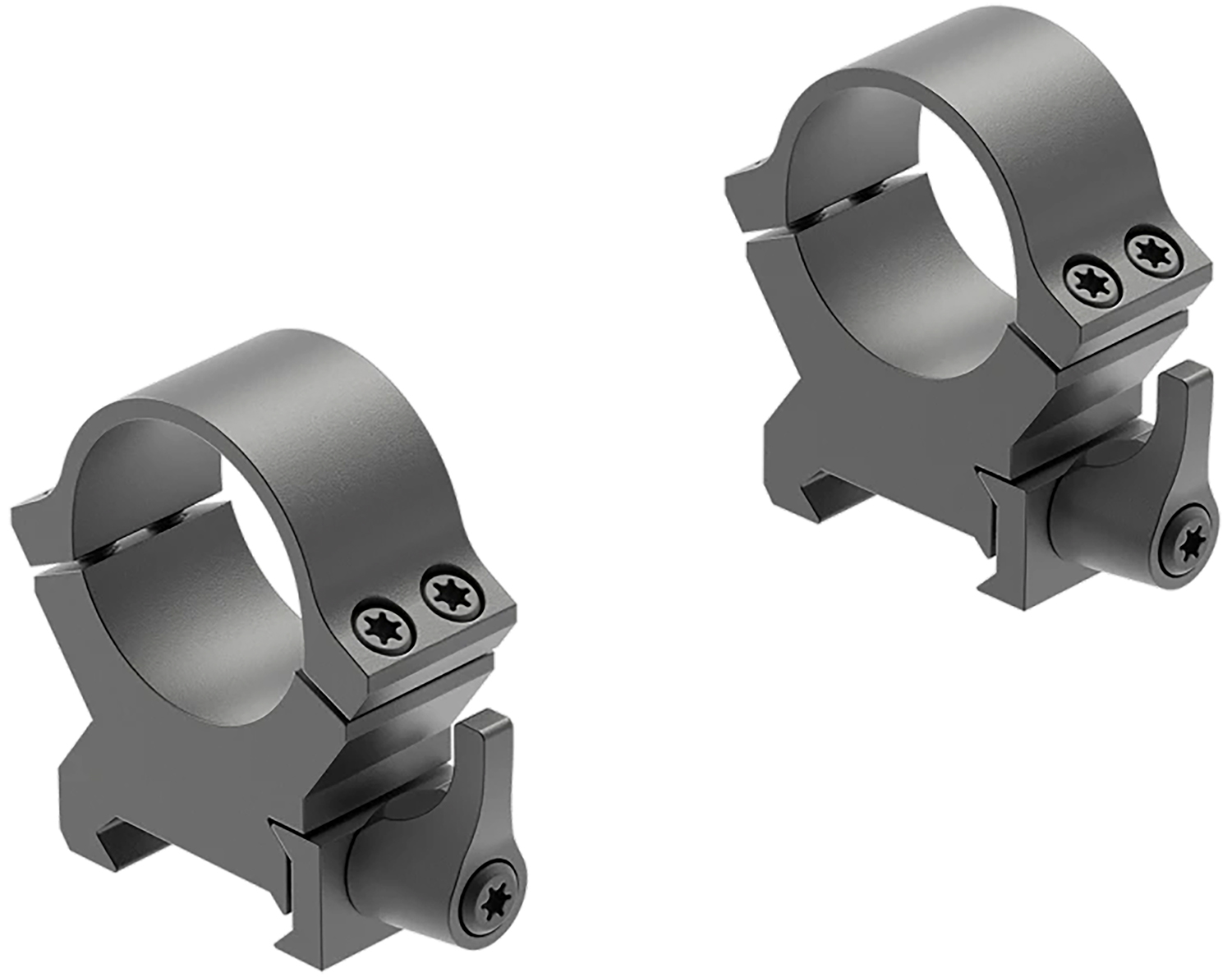 Leupold 174071 QRW2 Cross-Slot Matte Black 1″ High