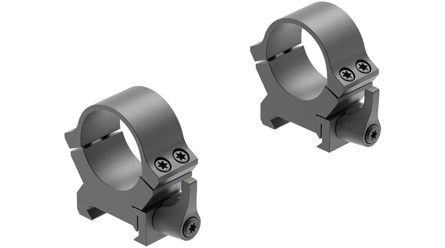 Leupold 174068 QRW2 Cross-Slot Matte Black 1″ Medium