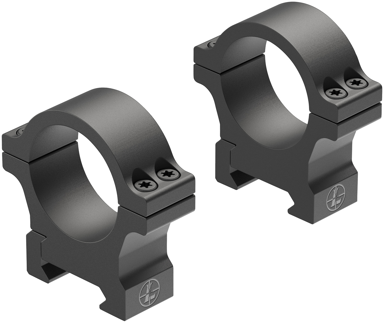 Leupold 180947 Open Range Cross-Slot Matte Black 30mm Medium