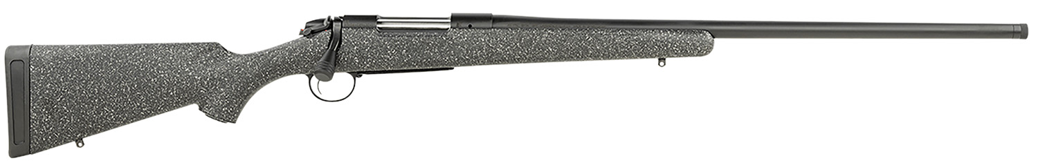 Bergara Rifles B14S503C B-14 Ridge 243 Win 4+1 22″ Graphite Black Cerakote Barrel, Graphite Black Cerakote Steel Receiver, Gray Speckled Black Fixed American Style Stock, Right Hand