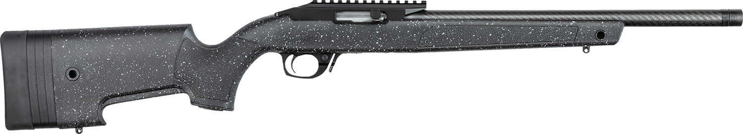 Bergara Rifles BXR002 BXR  22 LR 10+1 16.50″ Carbon Fiber Barrel, Matte Blued Aluminum Receiver, Gray Speckled Black Synthetic Stock, Right Hand