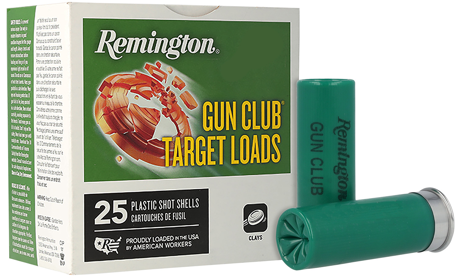 Remington Ammunition 20248 Gun Club  12Gauge 2.75″ 1 1/8oz 9Shot 25 Per Box/10 Case