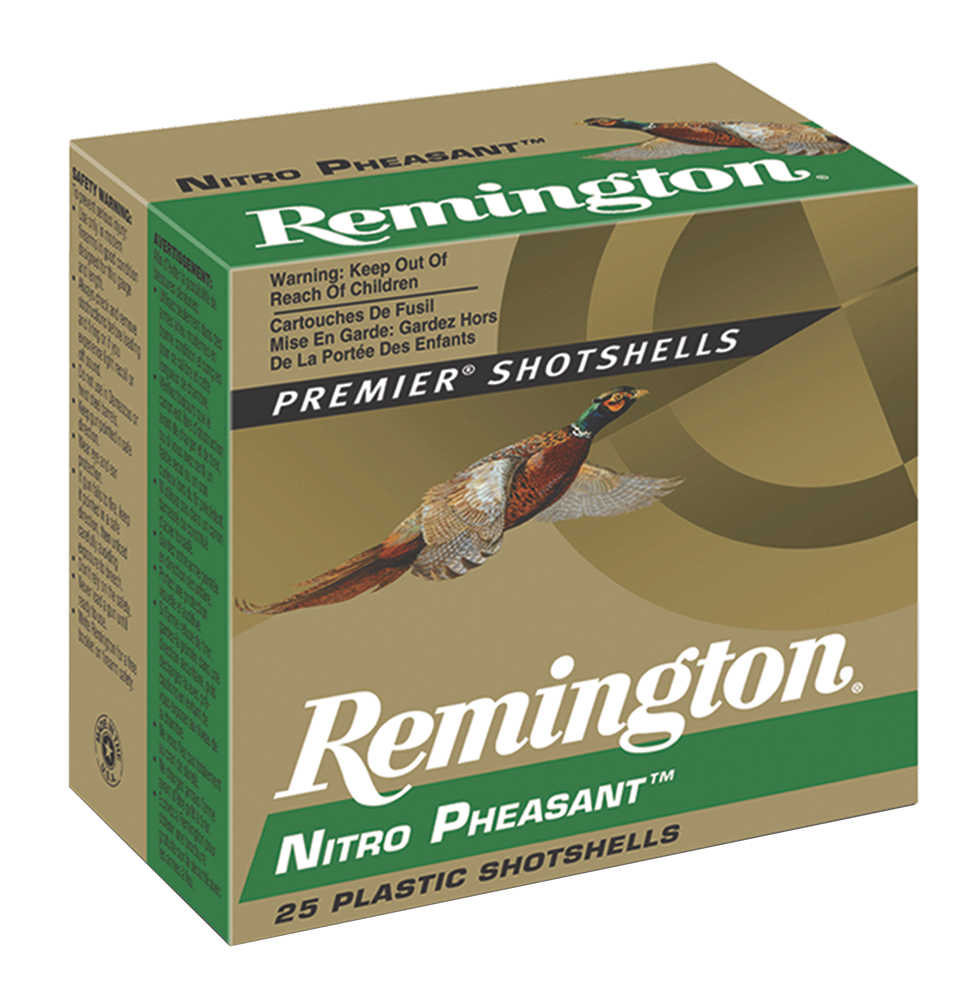 Remington Ammunition 28632 Nitro Pheasant 12Gauge 2.75″ 1 3/8oz 4Shot 25 Per Box/10 Case