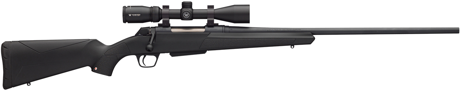 Winchester Guns 535705220 XPR Scope Combo 308 Win 3+1 22″ Matte Black Synthetic Stock Matte Blued Right Hand Vortex Crossfire II 3-9x40mm