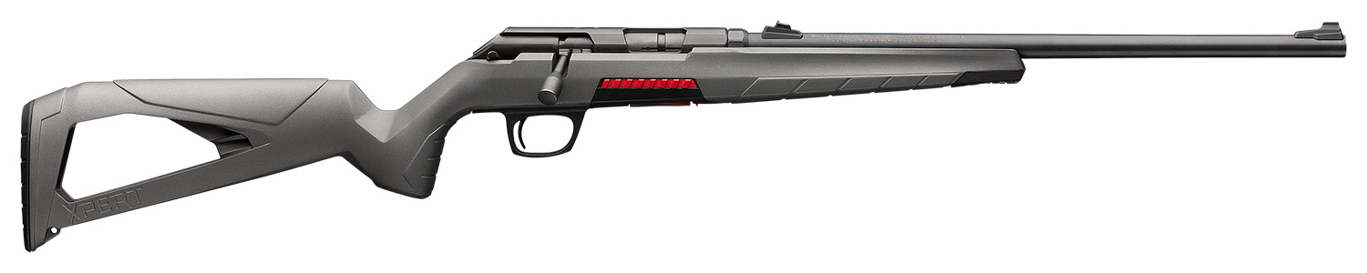 Winchester Repeating Arms 525200186 Xpert Magnum Full Size 17 WSM 8+1 18″ Matte Black Button Rifled Barrel, Matte Black Drilled & Tapped Steel Receiver, Picatinny Rail Forend, Gray Polymer Thumbhole S