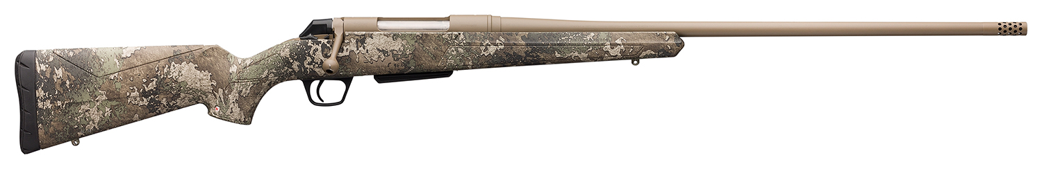 Winchester Guns 535773255 XPR Hunter 300 WSM 3+1 Cap 24″ MB Flat Dark Earth Perma-Cote Rec TrueTimber Strata Stock Right Hand with MOA Trigger System (Full Size) No Sights