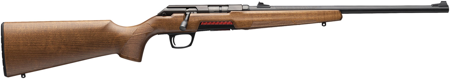 Winchester Repeating Arms 5252131003 Xpert Sporter 21 Sharp 10+1 18″ Matte Black Sporter Barrel, Black Steel Drilled & Tapped Receiver, Satin Hardwood Fixed Stock