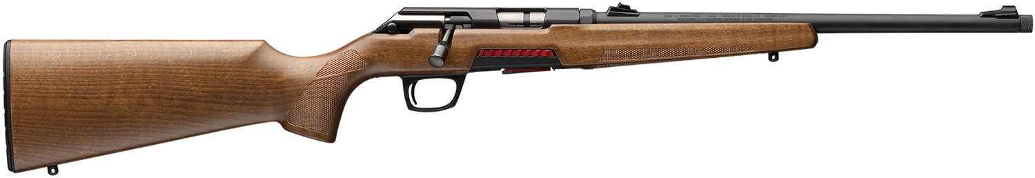 Winchester Repeating Arms 5252141003 Xpert Sporter SR Full Size 21 Sharp 10+1 16.50″ Matte Black Threaded Sporter Barrel, Drilled & Tapped Matte Black Steel Receiver, Fixed Satin Walnut Stock