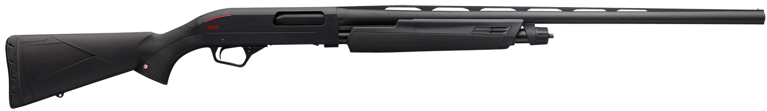 Winchester Repeating Arms 512251391 SXP Black Shadow 12 Gauge 26″ 4+1 3″ Matte Black Rec/Barrel Matte Black Fixed Textured Grip Paneled Stock Right Hand (Full Size) Includes 3 Invector-Plus Choke