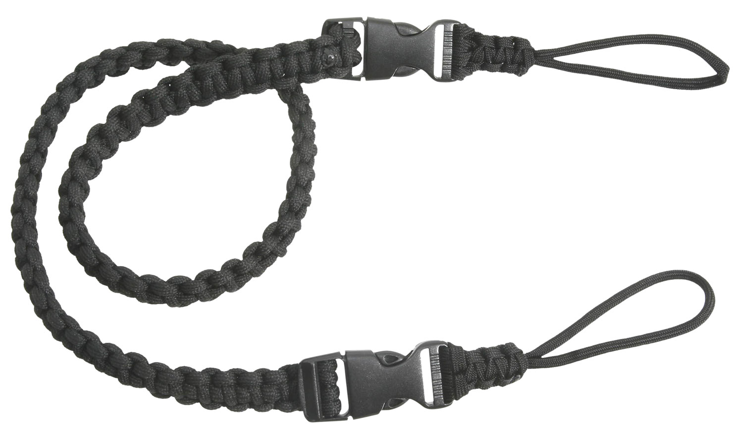 Outdoor Connection PCBS80575 Bino-Strap Black Paracord 32.50″ OAL
