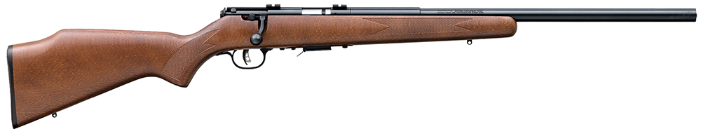 Savage Arms 96701 93R17 GLV Full Size 17 HMR 5+1 21″ Matte Black Heavy Varmint Barrel, Matte Black Drilled & Tapped Carbon Steel Receiver, Satin Hardwood Fixed Stock, Right Hand