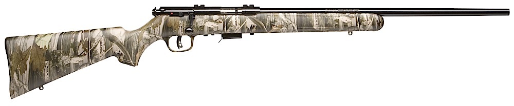 Savage Arms 96711 93R17 Camo Full Size 17 HMR 5+1 21″ Matte Black Button Rifled Barrel, Matte Black Drilled & Tapped Carbon Steel Receiver, Next G-1 Fixed Synthetic Stock, Right Hand