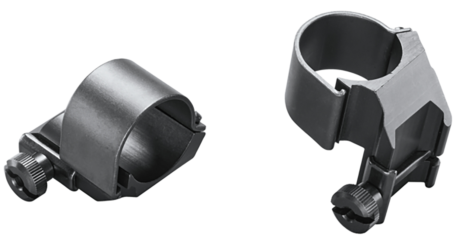 Weaver Mounts 49045 Detachable Top Mount Dual Extension Rings Matte Black 1″ High
