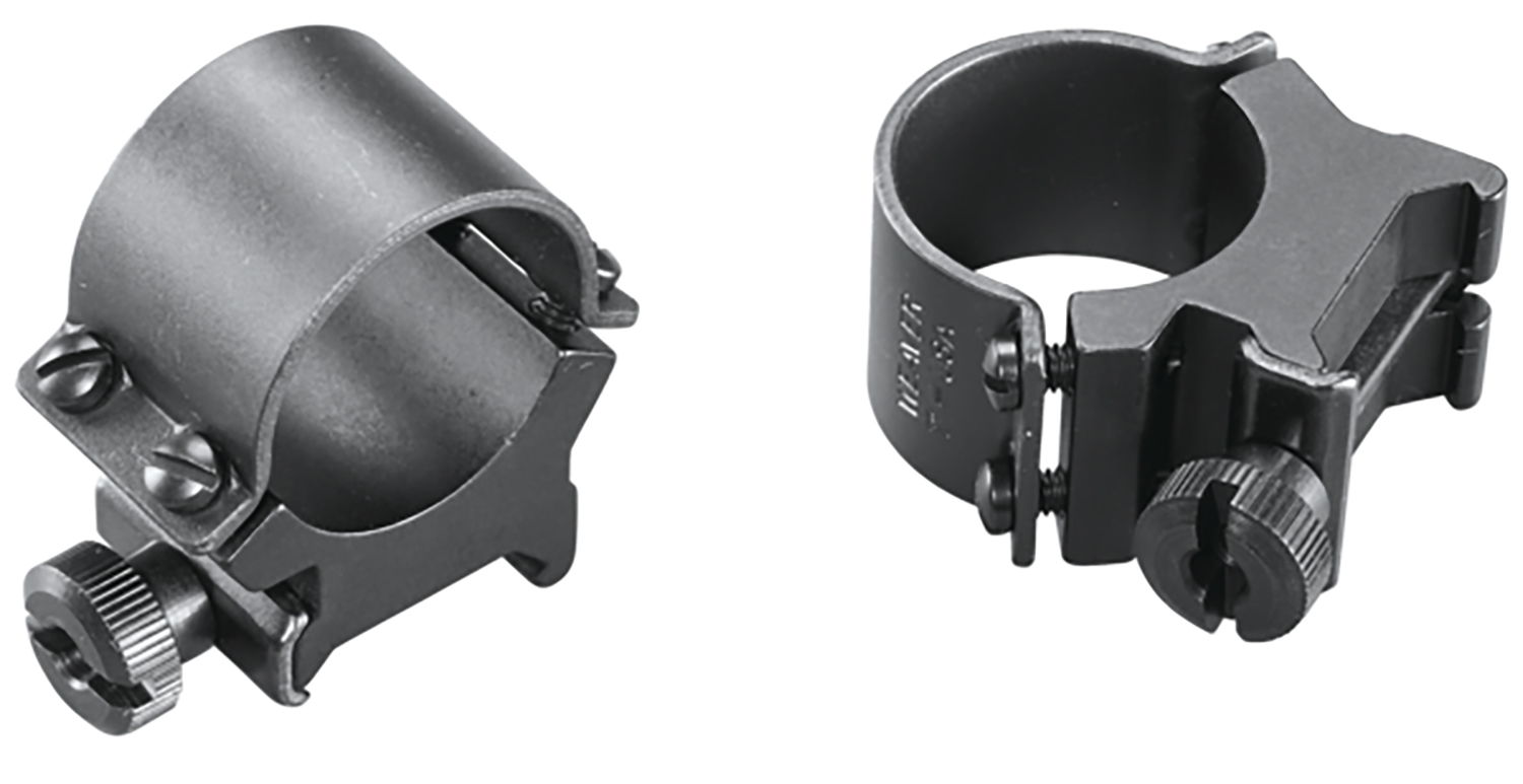Weaver Mounts 49164 Sure Grip Detachable Rings  Matte Black 1″ High