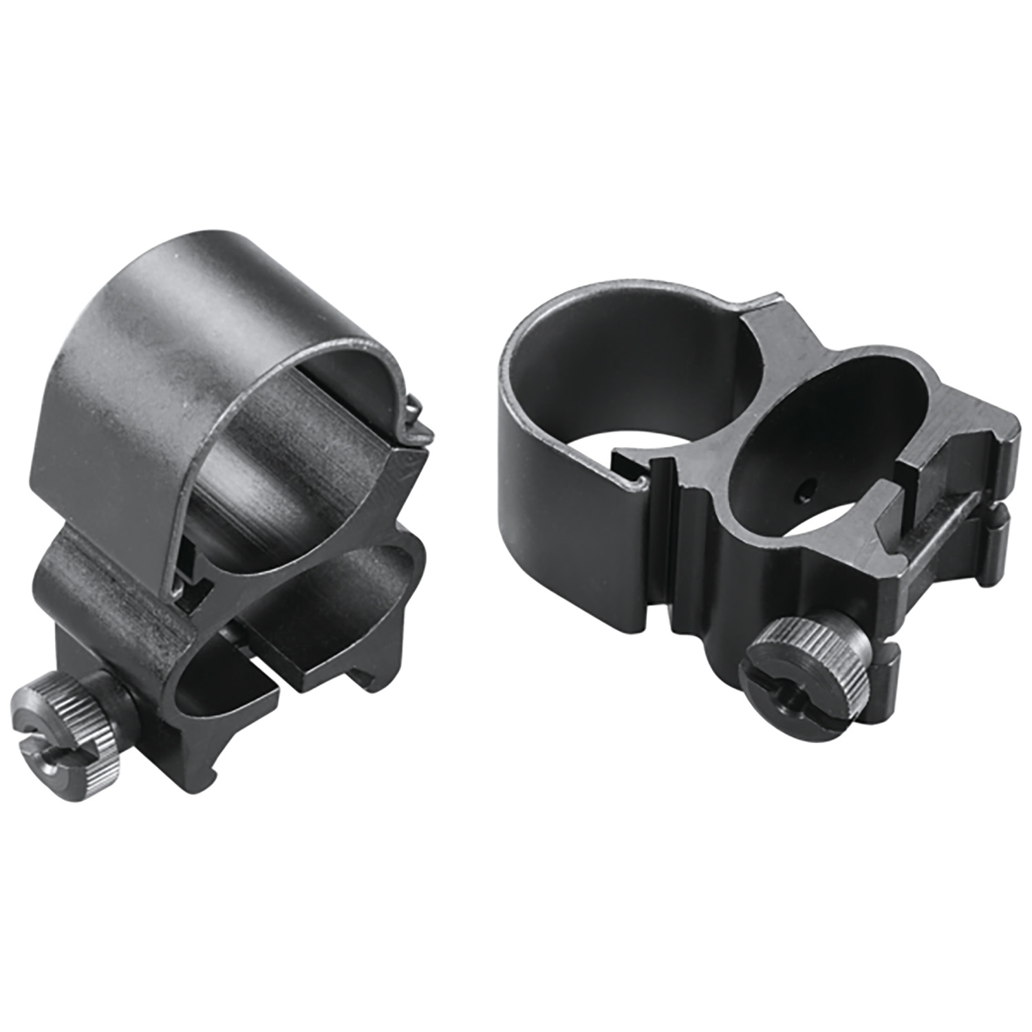 Weaver Mounts 49523 See-Thru Detachable Matte Black 1″