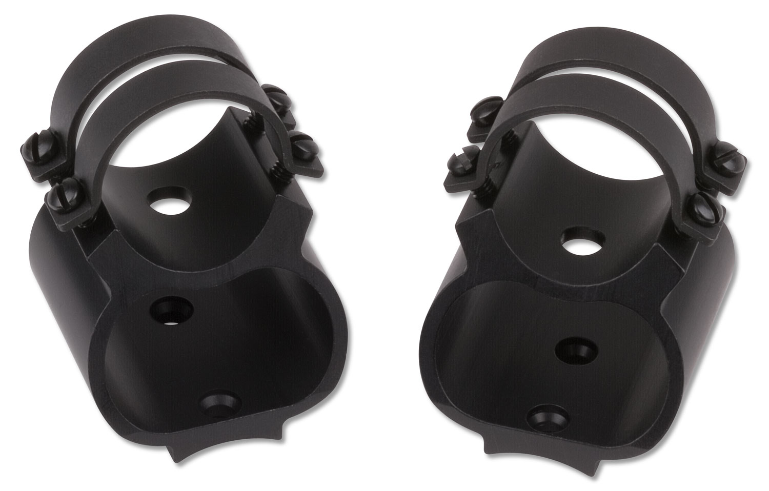 Weaver Mounts 49711 See-Thru Scope Mount/Ring Combo Matte Black Ruger 10/22 1″