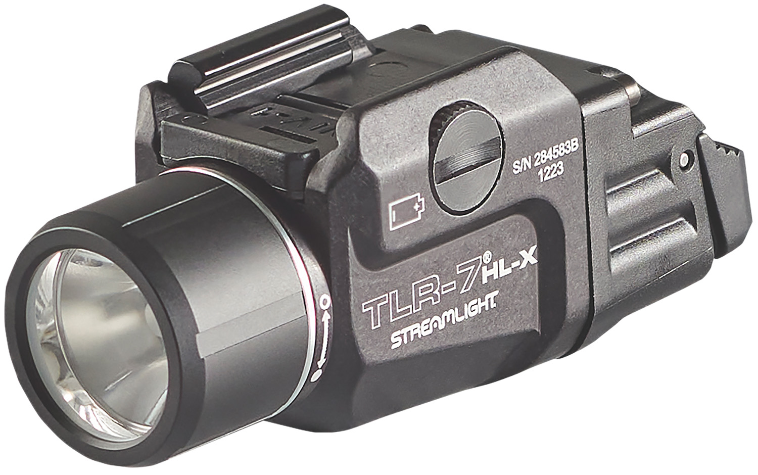 Streamlight 69458 TLR-7 HL-X USB Gun Light Black Anodized 500/1,000 Lumens White LED