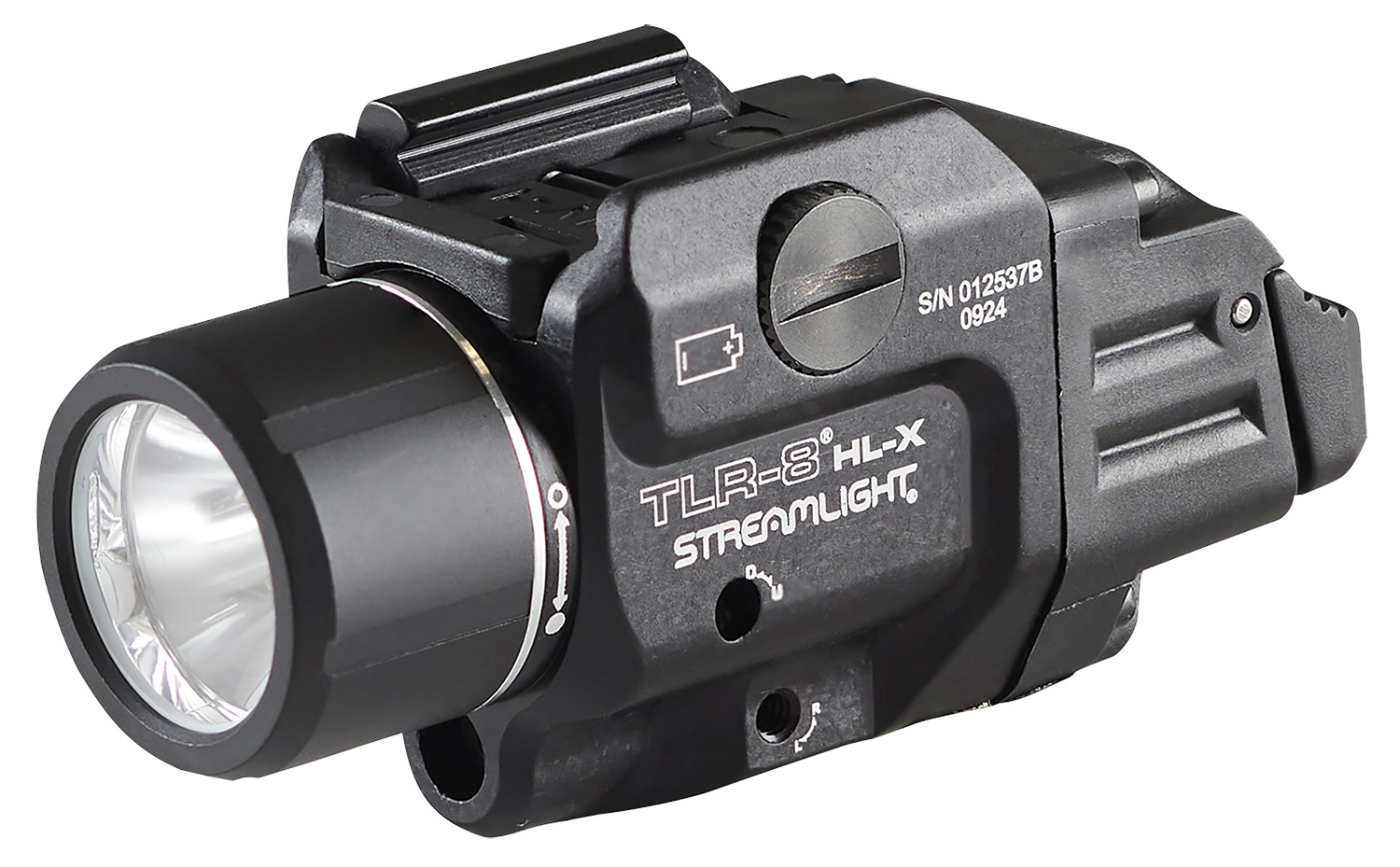 Streamlight 69465 TLR-8 Black Aluminum 1,000 Lumens Red Laser