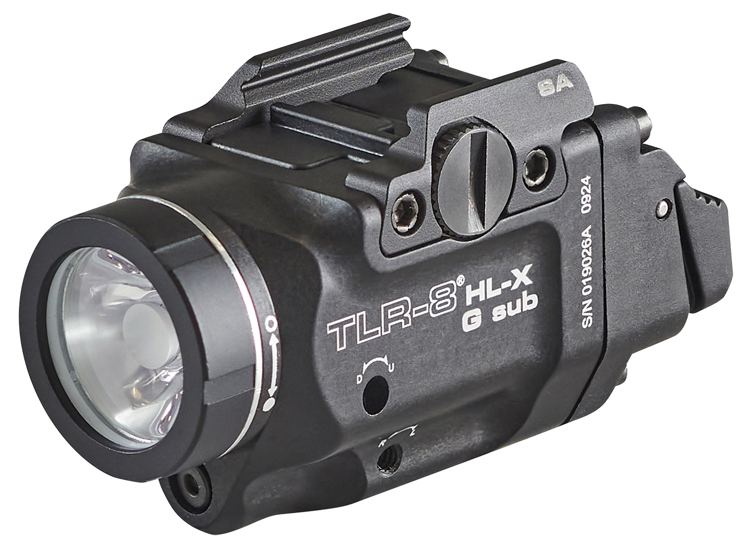 Streamlight 69479 TLR-8 Black Aluminum Springfield Hellcat 500 Lumens Green Laser