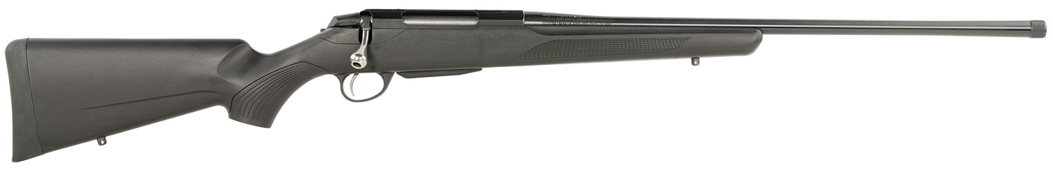 Tikka JRTXE31320MT T3 Lite Full Size 350 Legend 3+1 20″ Matte Blued Threaded Barrel, Blued Drilled & Tapped Steel Receiver, Fixed Black Synthetic Stock, Right Hand