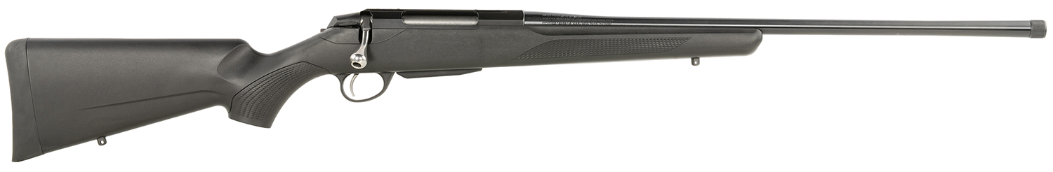 Tikka JRTXE31316MT T3 Lite Full Size 350 Legend 3+1 16″ Matte Blued Threaded Barrel, Blued Drilled & Tapped Steel Receiver, Fixed Black Synthetic Stock, Right Hand