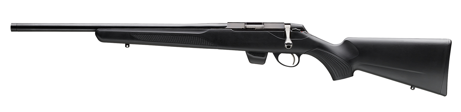 Tikka JRT1X400 T1X Roughtech 22 LR 10+1 20″ Blued Threaded Barrel, Blued Drilled & Tapped Stainless Steel Receiver, Black Fixed Synthetic Stock, Left Hand